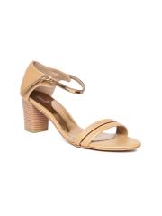 Inc 5 Women Beige Solid Sandals