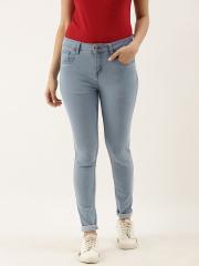 ether Women Blue Skinny Fit Jeans