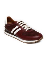 Louis Philippe Men Brown Sneakers