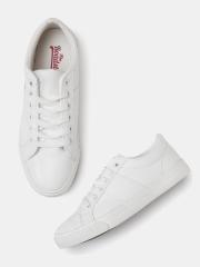 Roadster Women White Sneakers