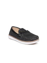 Kittens Boys Black Loafers