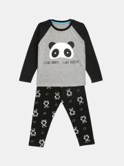 YK Boys Graphic Printed Night Suit