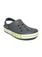 Crocs Unisex Grey Bayaband Clogs