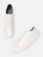 ether Women White Solid Sneakers