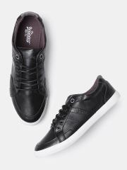 Roadster Men Black Sneakers