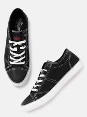 Roadster Men Black Sneakers