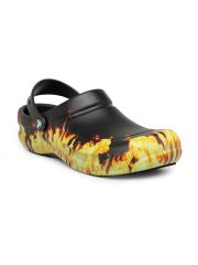 Crocs Bistro  Men Black  Yellow Clogs