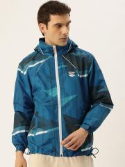 Sports52 wear Printed Hooded Rain Jacket