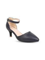 SHUZ TOUCH Women Blue Solid Pumps