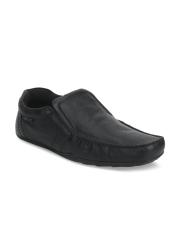 Red Tape Men Black Leather Formal Shoes