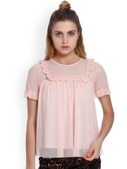 ONLY Women Pink Solid Top