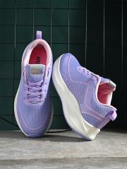 HRX by Hrithik Roshan Women Purple & White Memory Foam Mesh Running Shoes