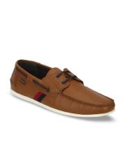 Red Tape Men Brown Boat Shoes