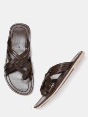 Roadster Men Coffee Brown Comfort Sandals