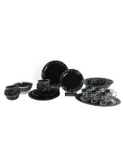 Luminarc Moonflower Grey Simply 33Pc Dinner Set