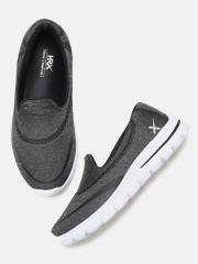 HRX by Hrithik Roshan Women Grey Slip-On Sneakers