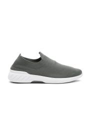 ether Men Grey Slip-On Sneakers