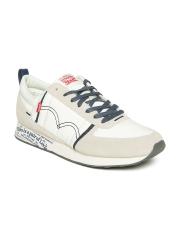 Levis Men Off-White & Beige Sneakers