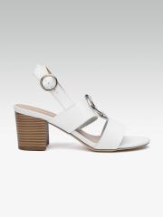 DOROTHY PERKINS Women White Solid Block Heels