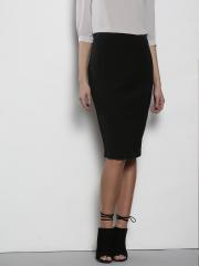 DOROTHY PERKINS Black Formal Pencil Skirt