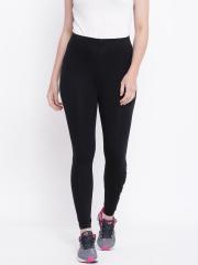 ADIDAS Women Black Essential Linear Tights