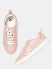 Kook N Keech Women Dusty Pink Sneakers