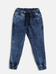 Flying Machine Boys Blue Jogger Jeans