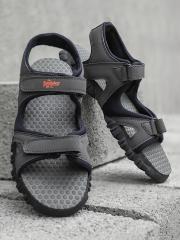 Roadster Men Grey Sports Sandals