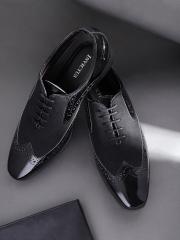 INVICTUS Men Black Semiformal Brogues