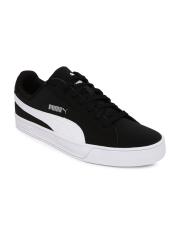 Puma Unisex Black Smash Vulc Sneakers