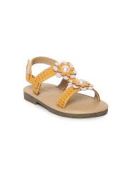 Fame Forever by Lifestyle Girls Brown Comfort Sandals