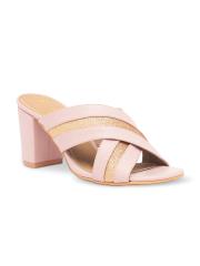 Wet Blue Women Pink Solid Sandals