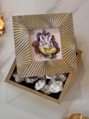 Art Street Silver-Toned Diwali Festive Gifting Box