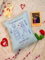 Indigifts 5 Pcs Blue & Red Valentine Gifts