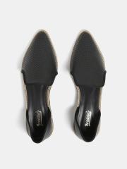 Roadster Women Black Solid Ballerinas