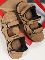 Roadster Men Tan Sandals