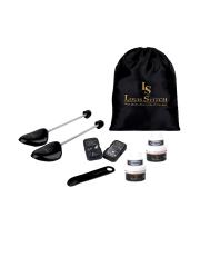 LOUIS STITCH Shoe Tree, Shoe Horn, Shoe Bag, Shoe Cream and Twin Shiner Premium Shoe Combo