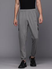 HRX by Hrithik Roshan Men Grey Solid Joggers