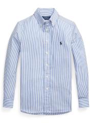 Polo Ralph Lauren Boys Striped Cotton Slim Fit Oxford Shirt