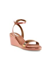 Wet Blue Women Pink Solid Sandals