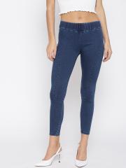 Pepe Jeans Women Navy Blue Solid jeggings