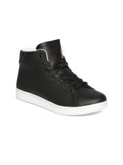 Lee Cooper Women Black Lace-up Sneakers