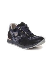 Jove Women Navy Blue Sneakers