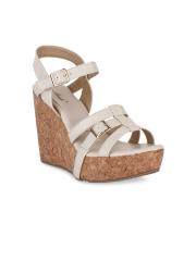 Bruno Manetti Women Beige Solid Sandals