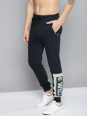 Kook N Keech Men Navy Blue Printed Joggers