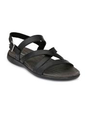 Guava Men Black Comfort Sandals