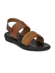 Guava Men Tan Comfort Sandals