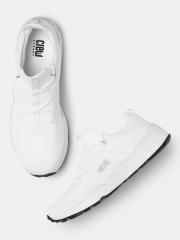 Crew STREET Men White Running Shoes