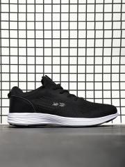 Crew STREET Men Black Running Shoes