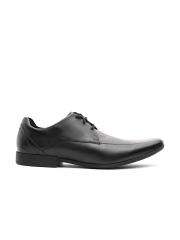 Clarks Men Black Leather Derbys